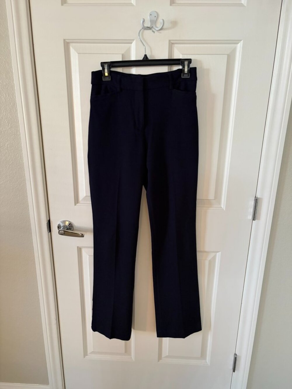 Express Columnist Barely Boot High Rise Stretch Pants Navy Size 6R Trouser